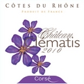 Château Clématis Rouge Corsé 2010