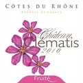 Château Clématis Rouge Fruité 2008
